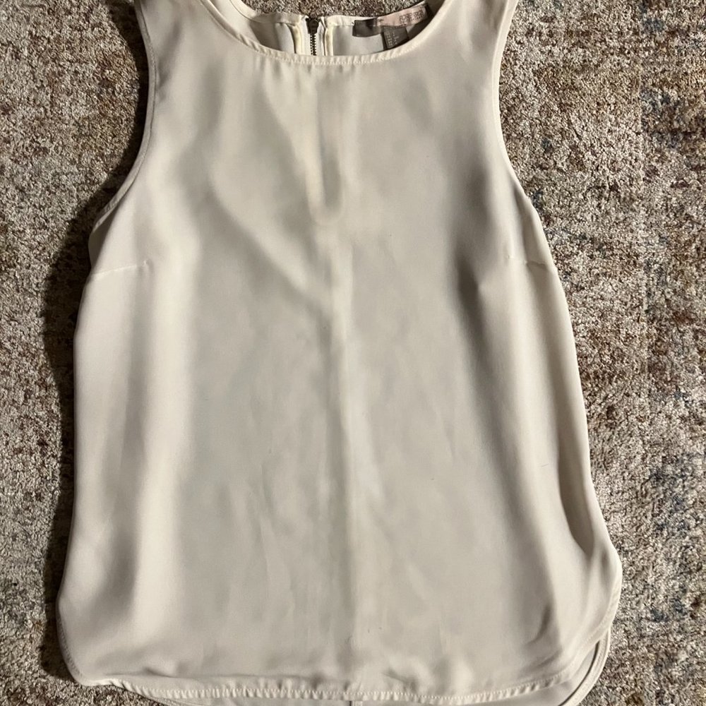 Forever 21 White Blouse Size S